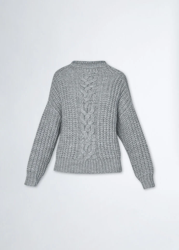 Wool and alpaca blend sweater