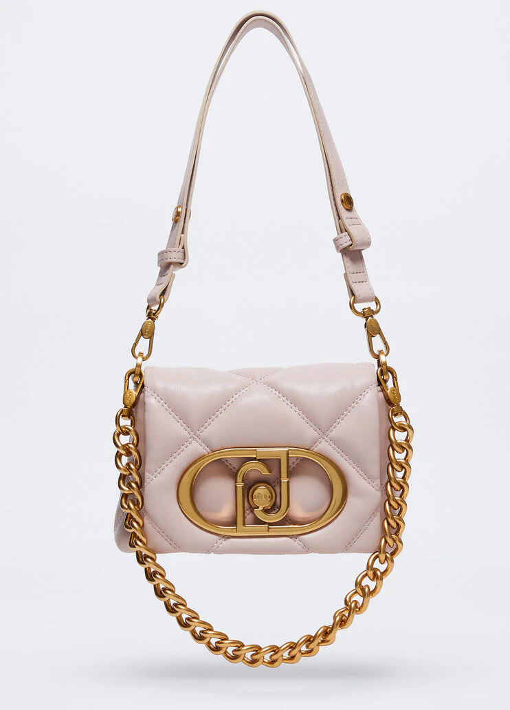 Small matelassé LaPuffy bag