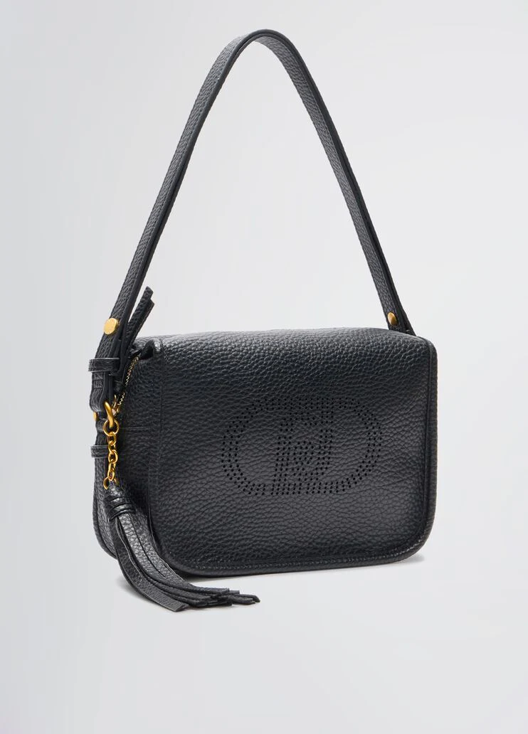 Black shoulder bag