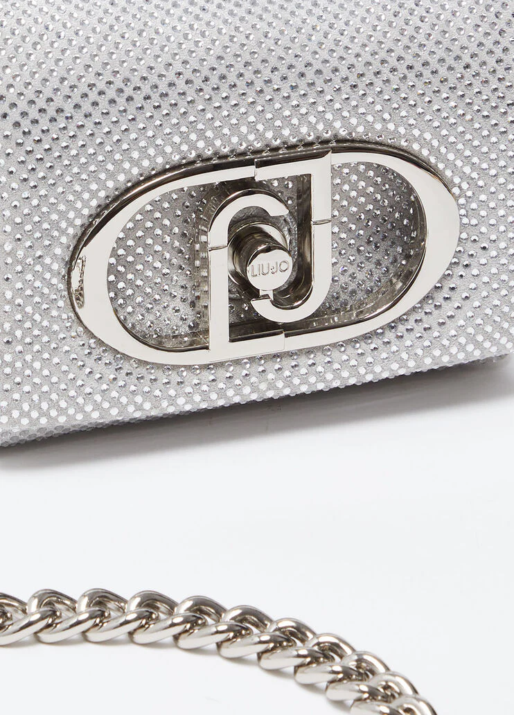 LaPuffy small bag with rhinestones