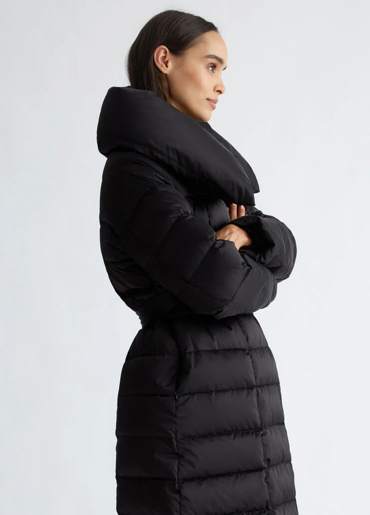 Quilted padded coat