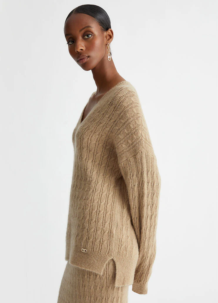 Alpaca blend jumper