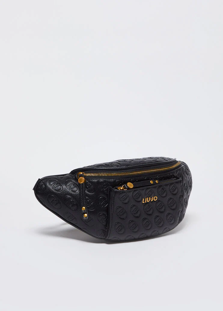 Crossbody bag with logo