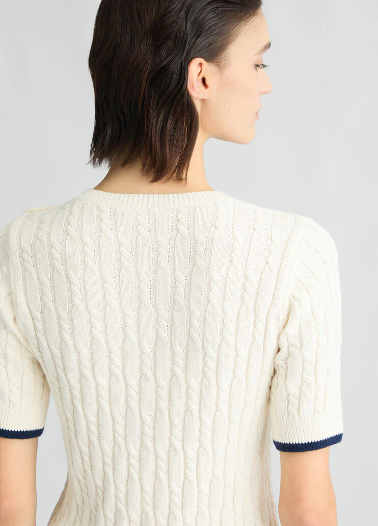 Knit T-shirt
