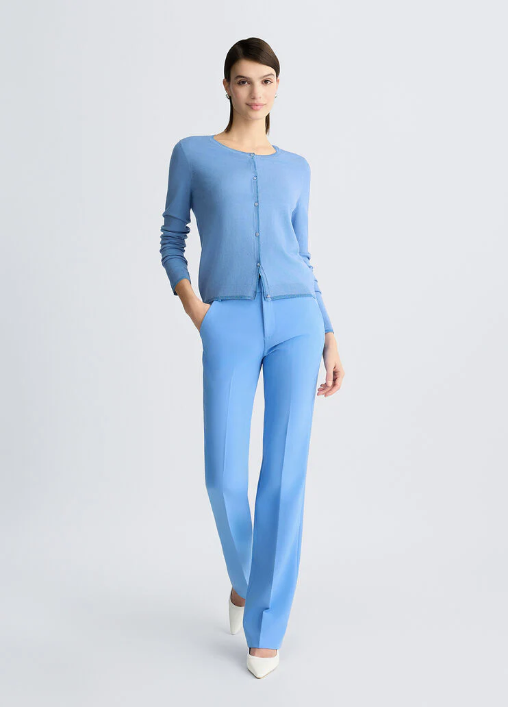 Cardigan with jewel buttons