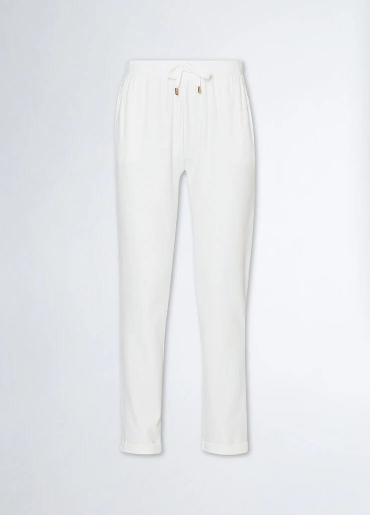 Jogging pants in jersey