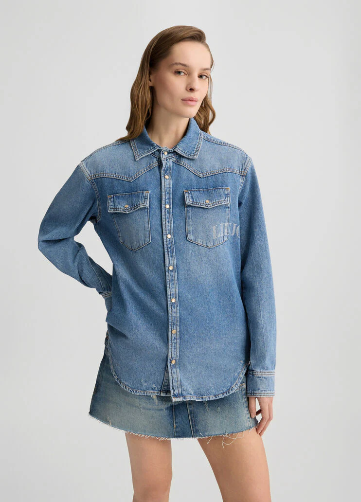 Denim shirt