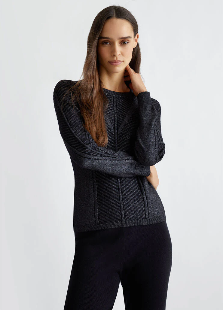Lurex sweater