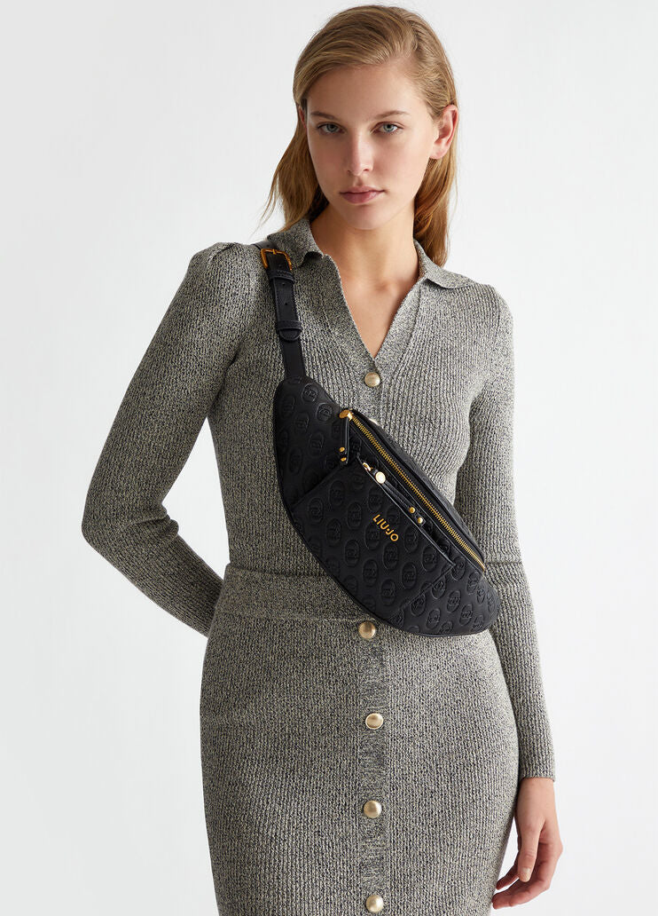 Crossbody bag with logo