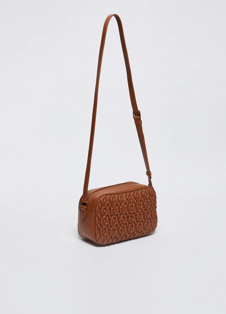 Quilted crossbody bag