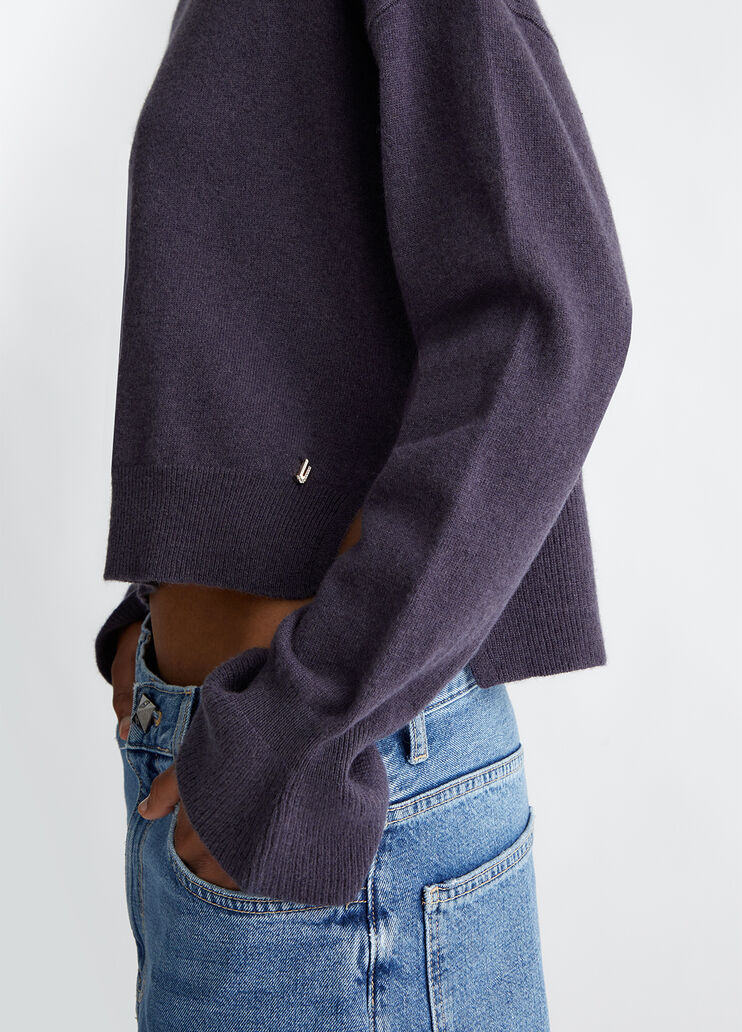 Wool and cashmere sweater