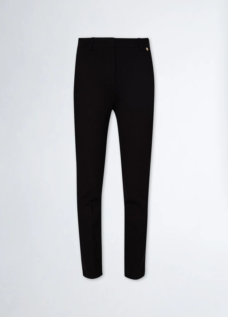Stretch cigarette trousers