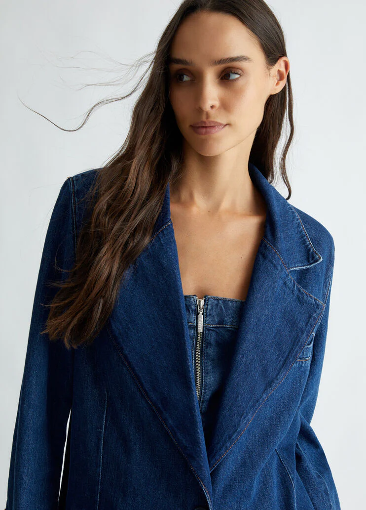 Denim coat