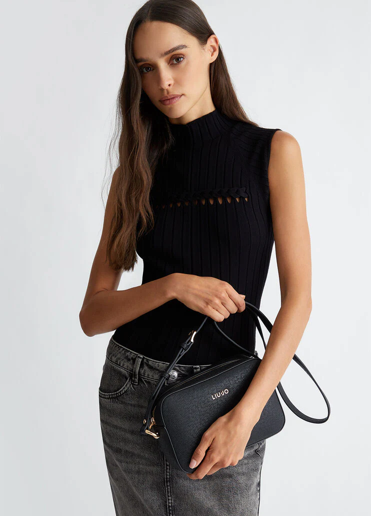 Black crossbody bag