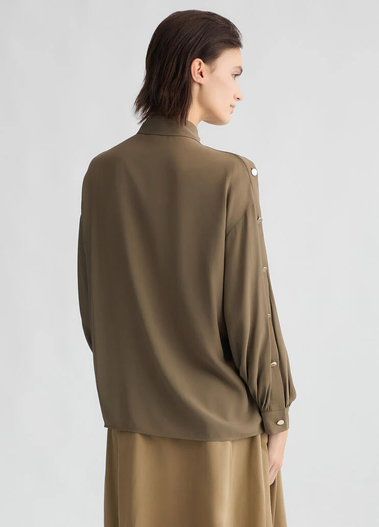 Crêpe de chine shirt