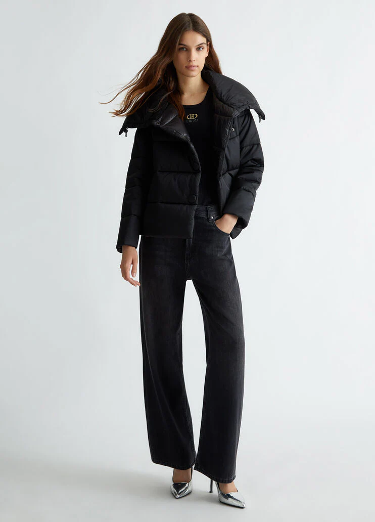 Quilted padded jacket