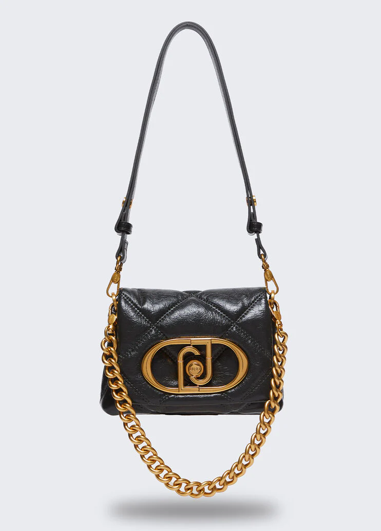 Small matelassé LaPuffy bag