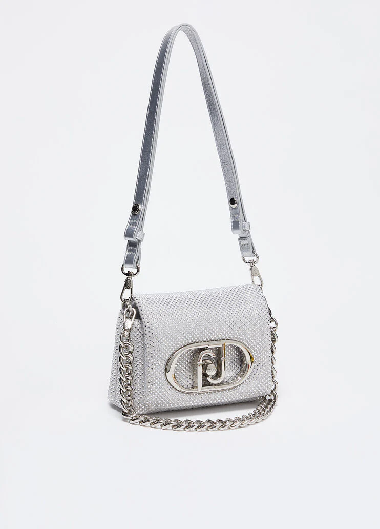 LaPuffy small bag with rhinestones