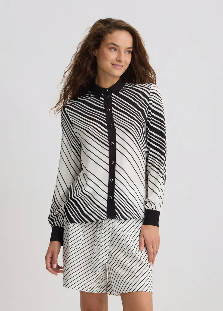 Crêpe de chine shirt