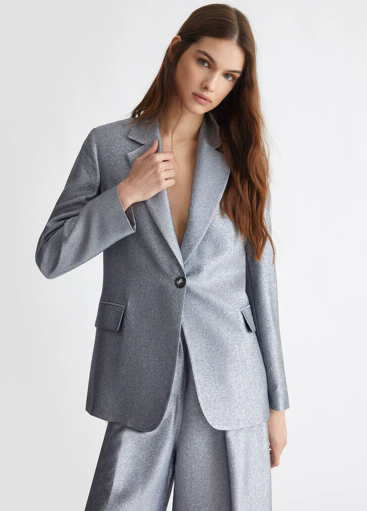 Lurex blazer