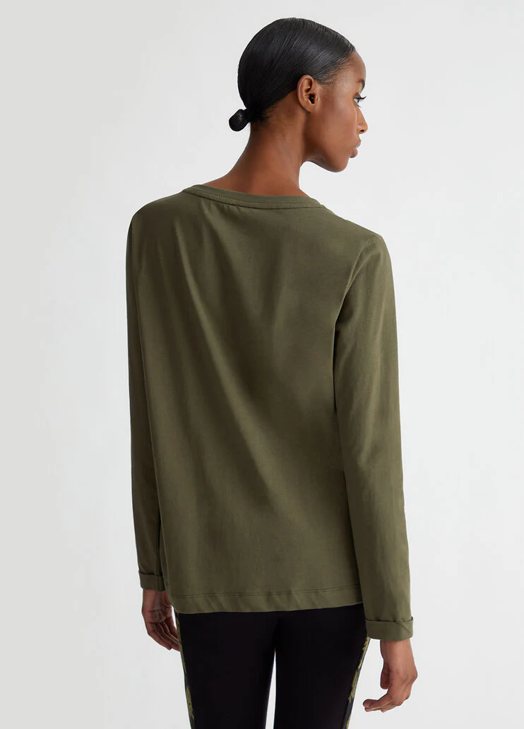 T-shirt with lettering print