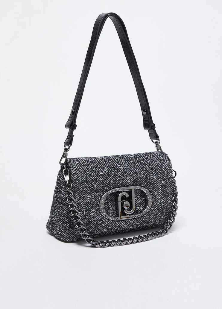 Large chevron LaPuffy bag