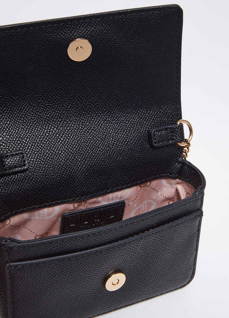 Crossbody bag with chain