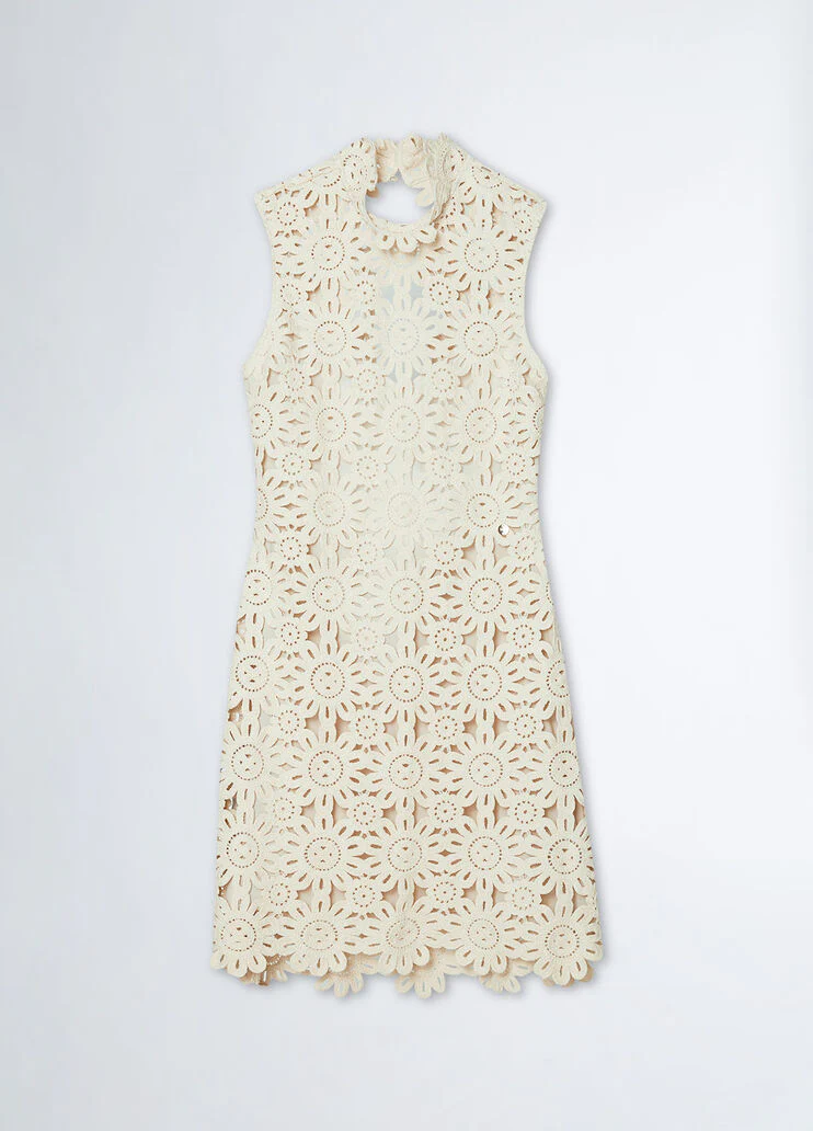 Short macramé dress