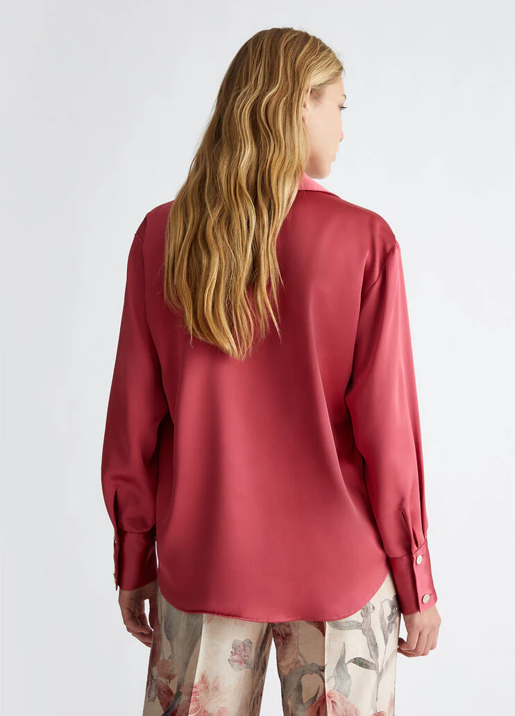 Satin shirt