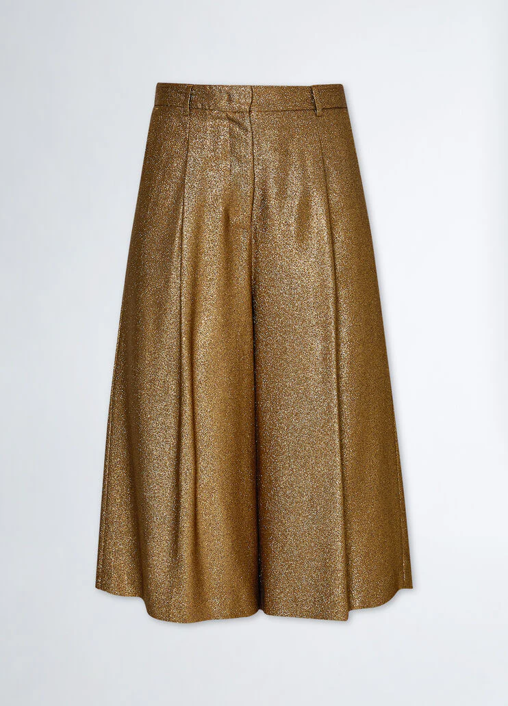 Lurex culottes