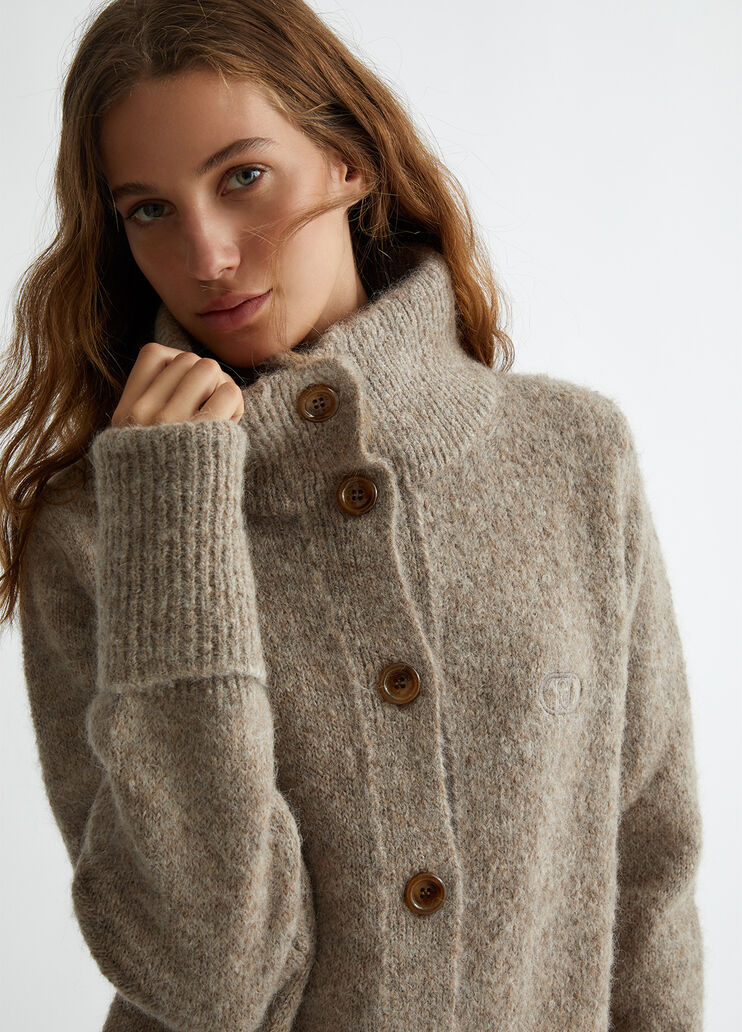 Alpaca cardigan