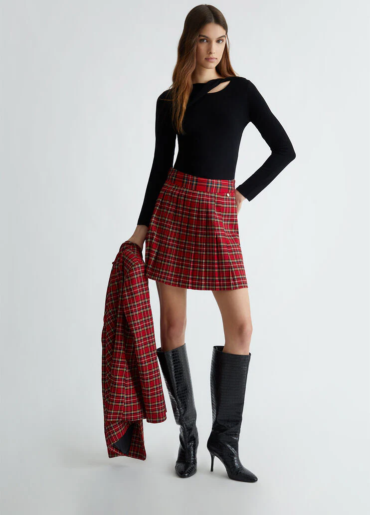 Black top with cut-out