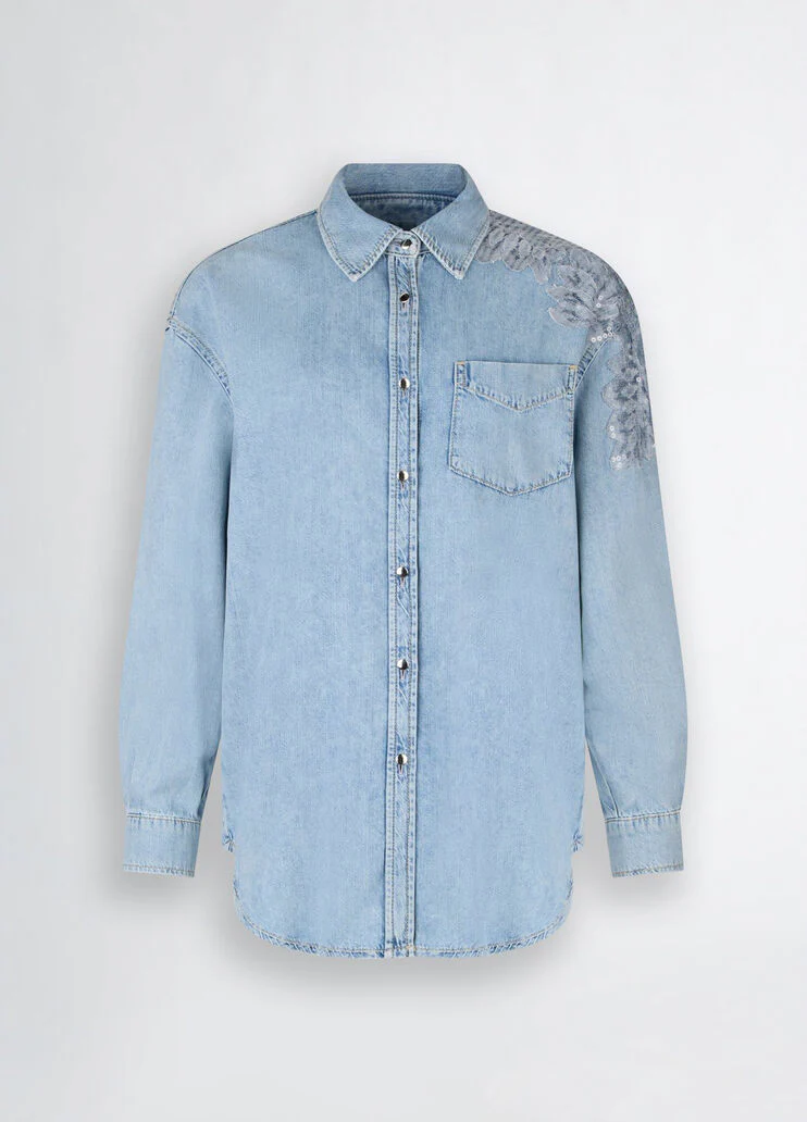 Denim shirt
