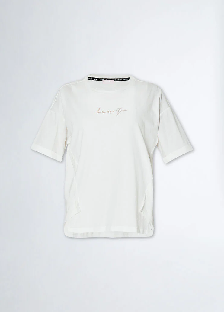 Oversized jersey T-shirt