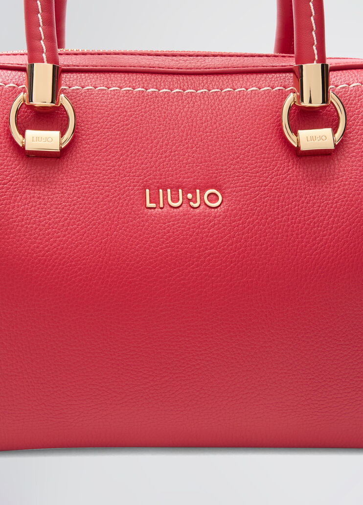 Handbag with matching clutch