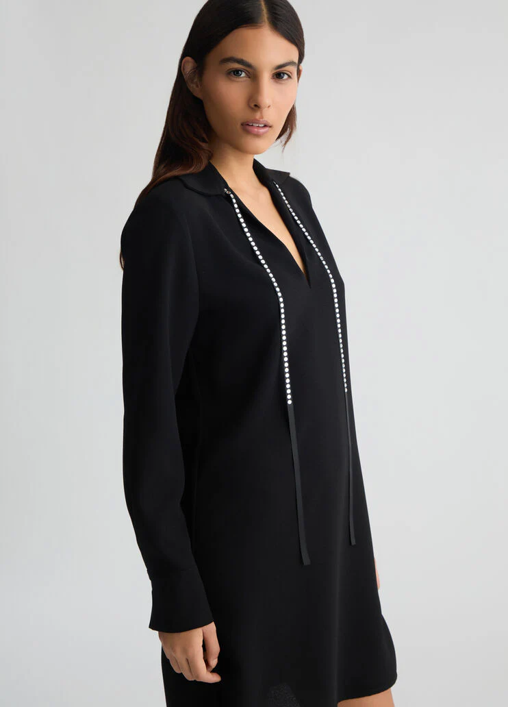 Dress with gemstones