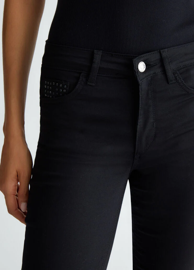 Cropped Bottom Up trousers