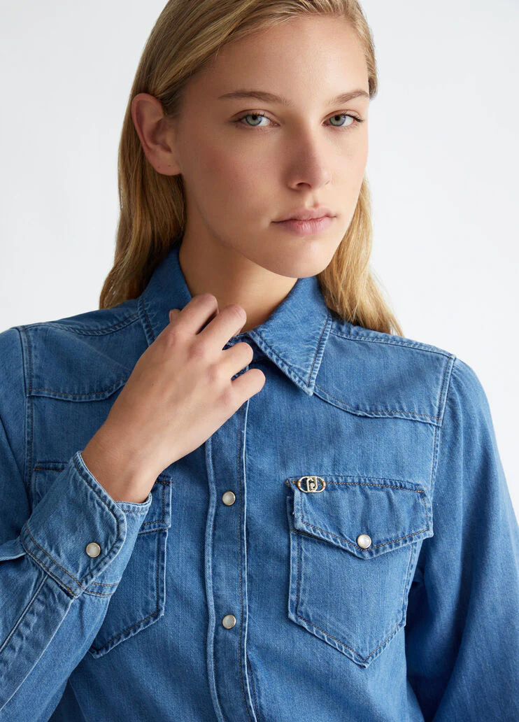 Denim shirt