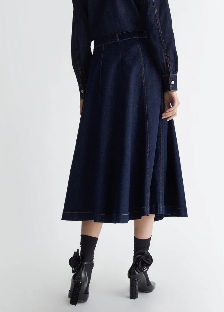 Denim skirt