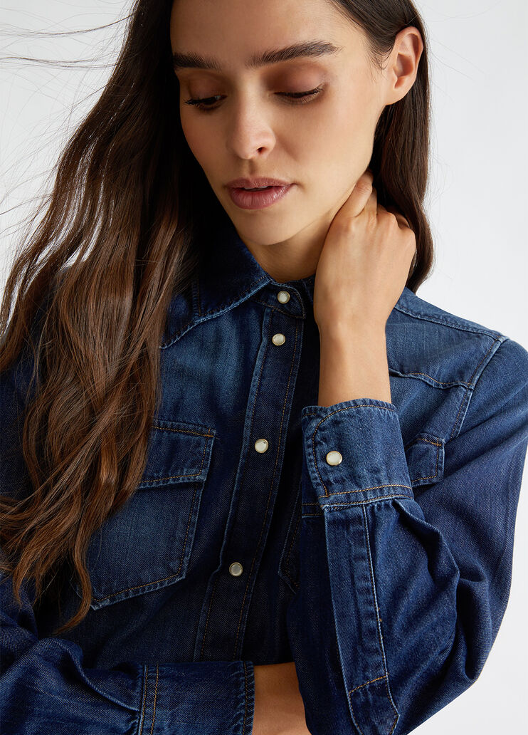 Denim shirt