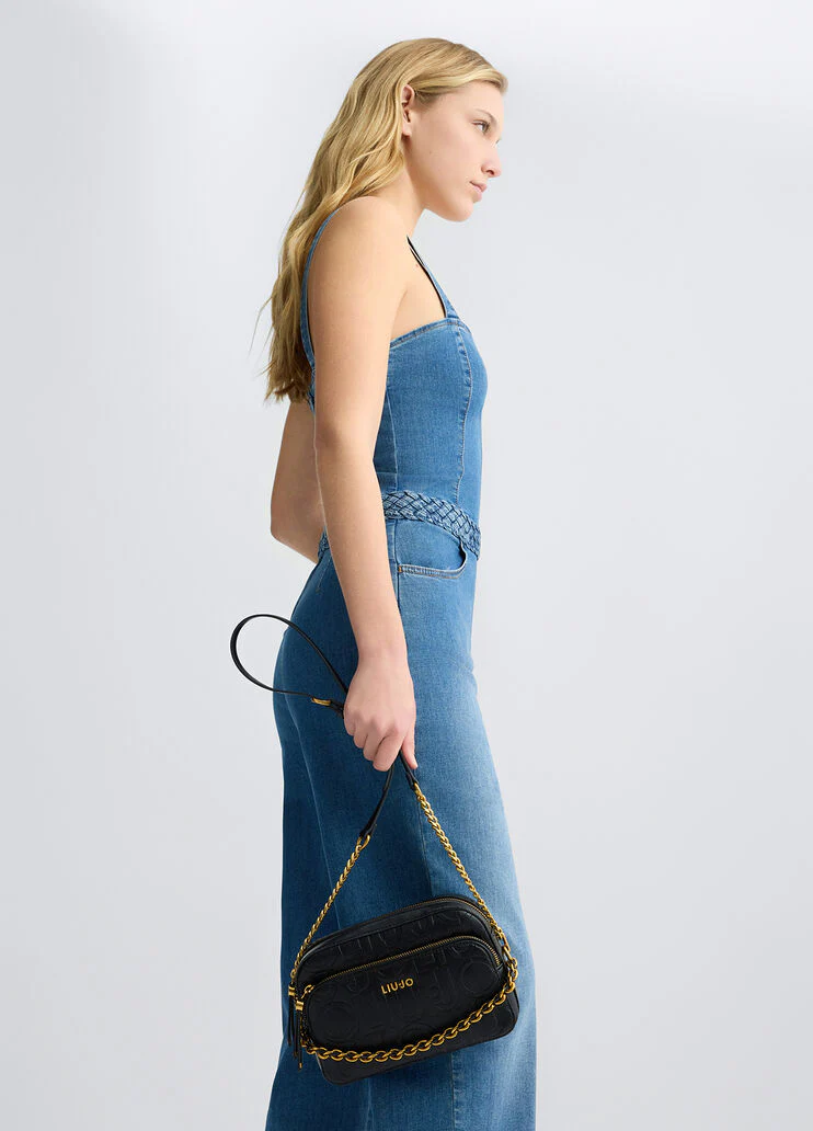 Crossbody bag with logo