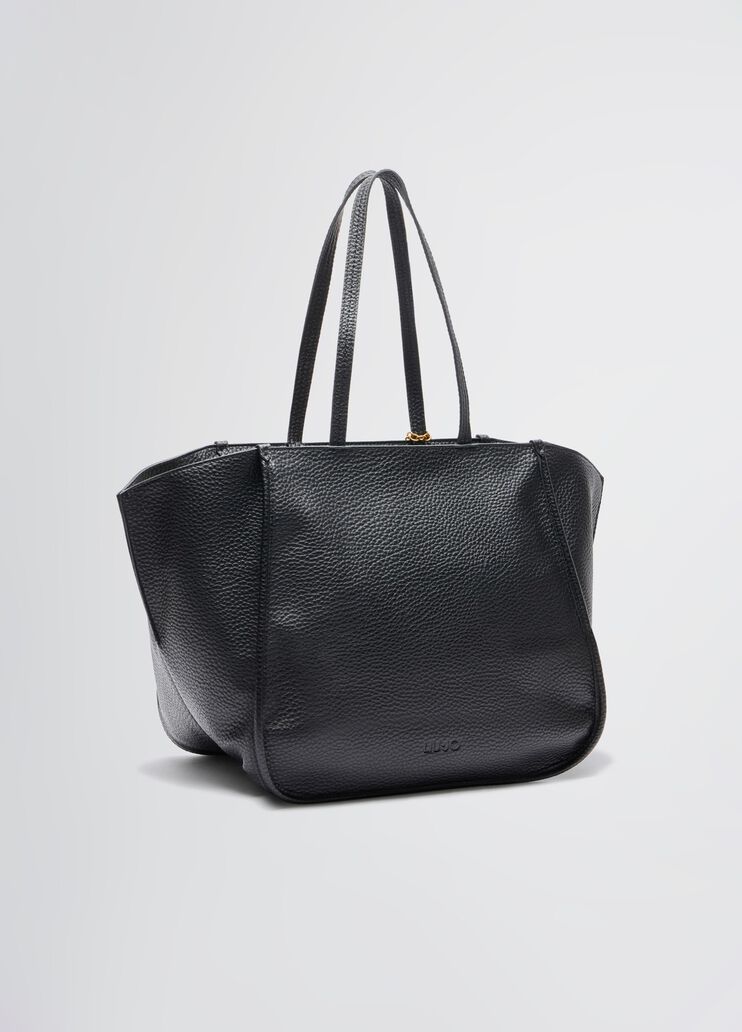 Black tote bag
