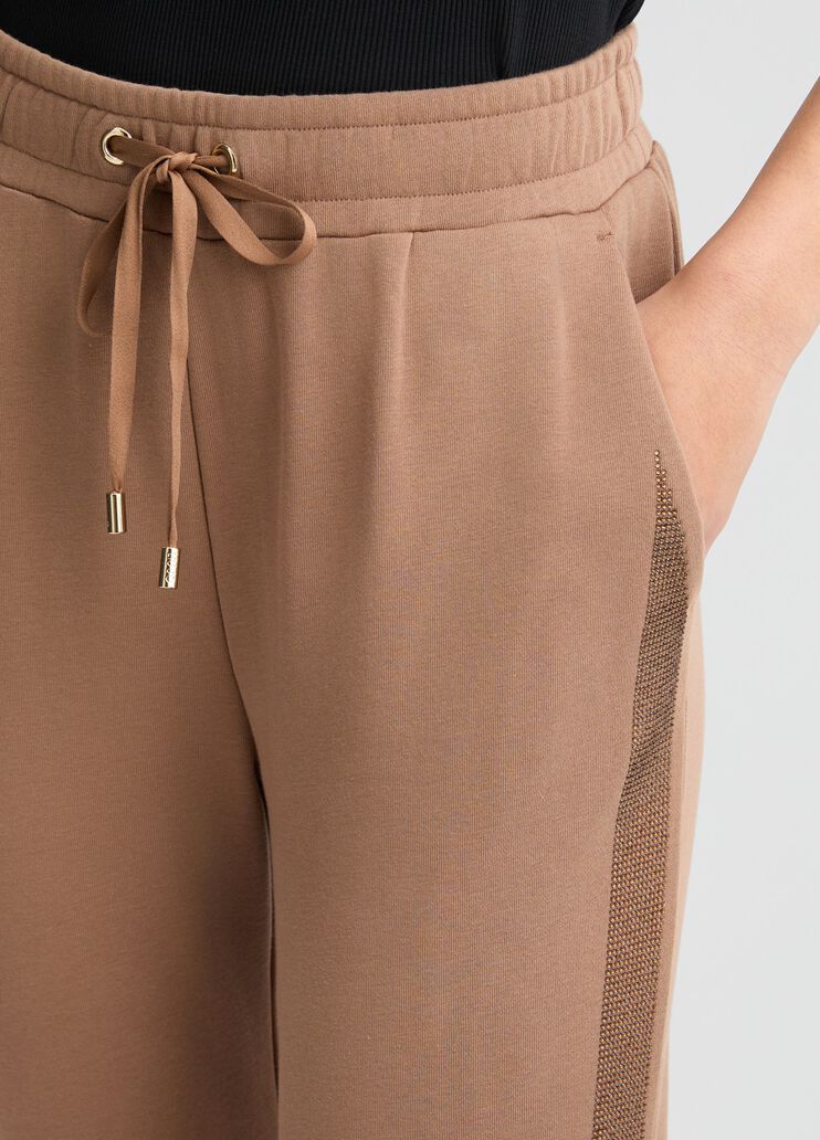 Brown fleecegging bottoms