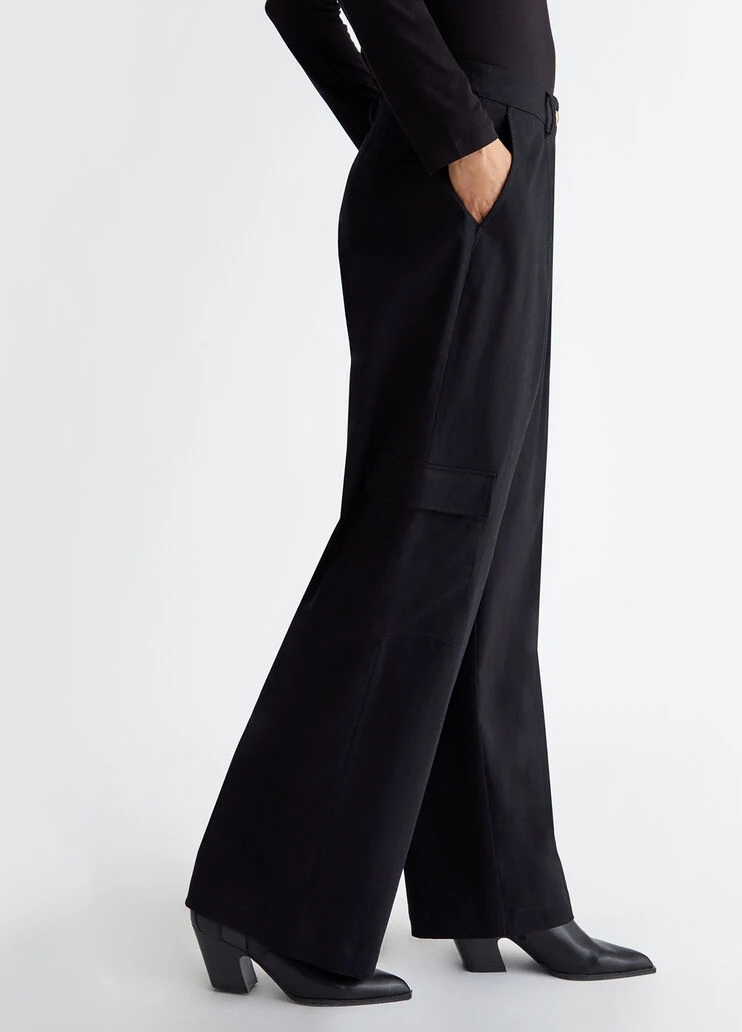 Cotton cargo trousers