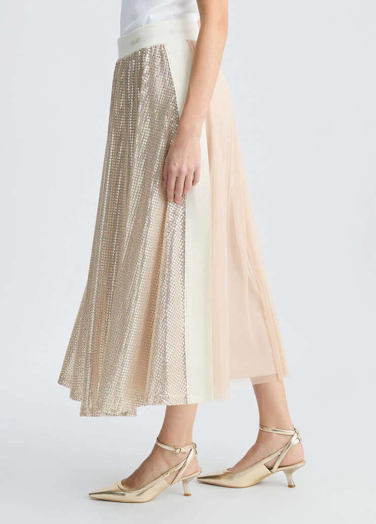 Sequin skirt
