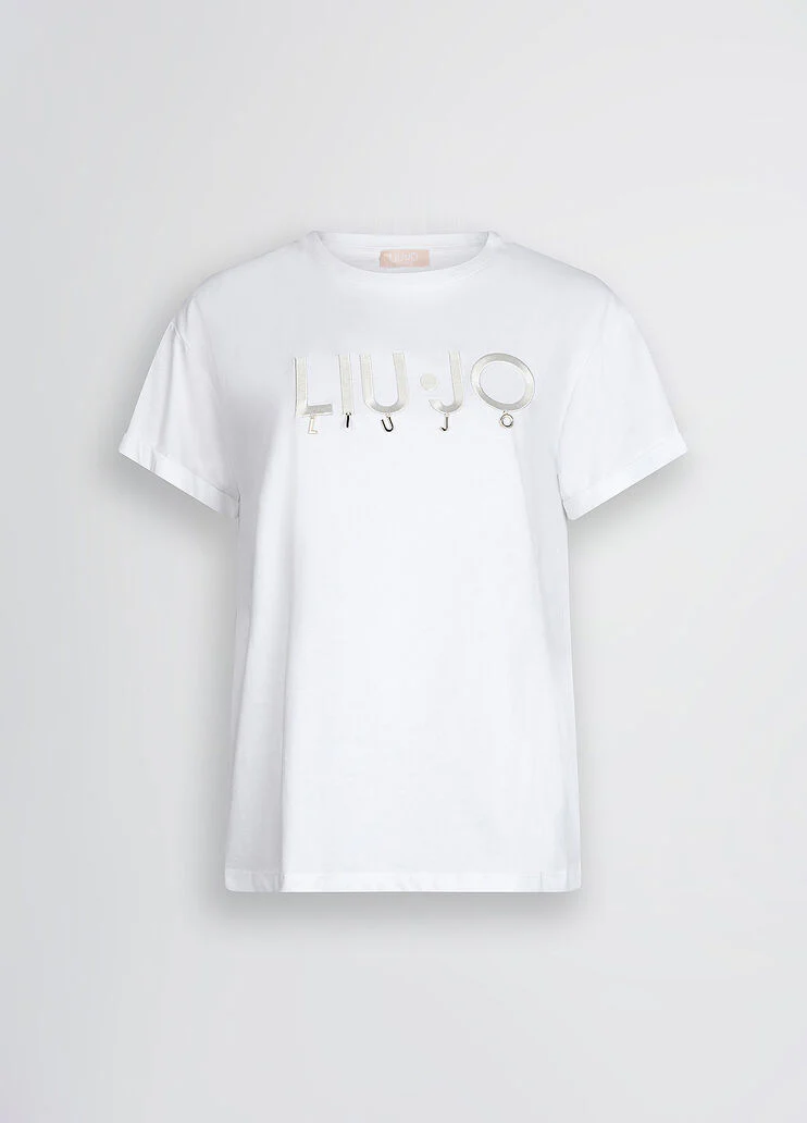 T-shirt with logo