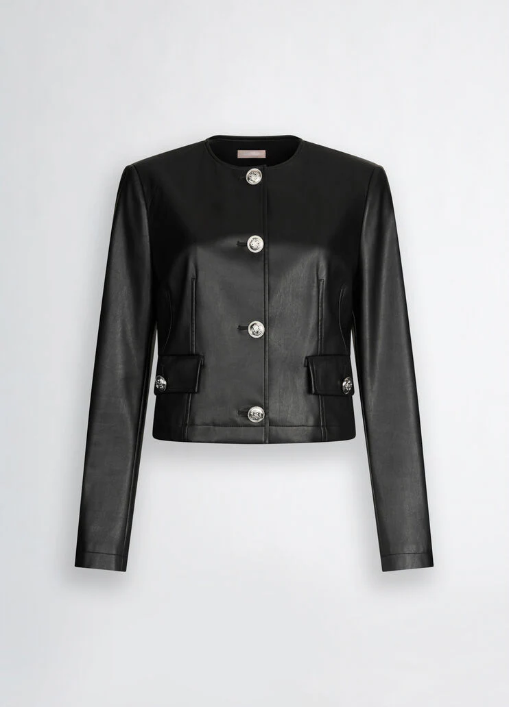 Coated fabric jacket