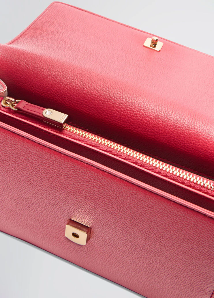 Crossbody bag with clutch bag