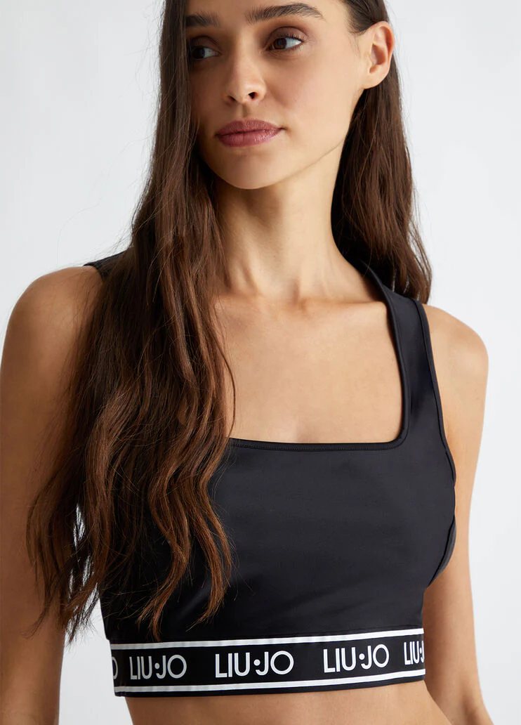 Jersey top with logo