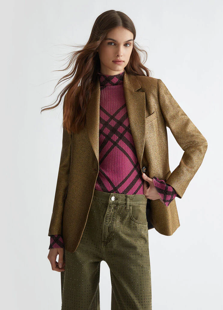 Lurex blazer